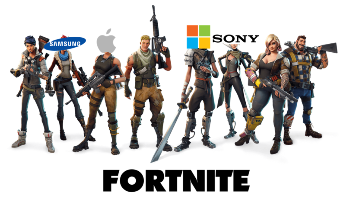 Como la innovación afecta a Sony, Apple, Samsung, Microsoft y Fornite